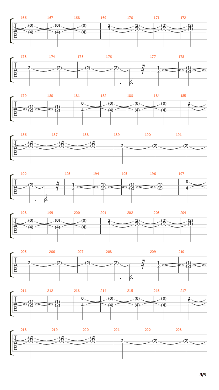 Paso El Tiempo吉他谱