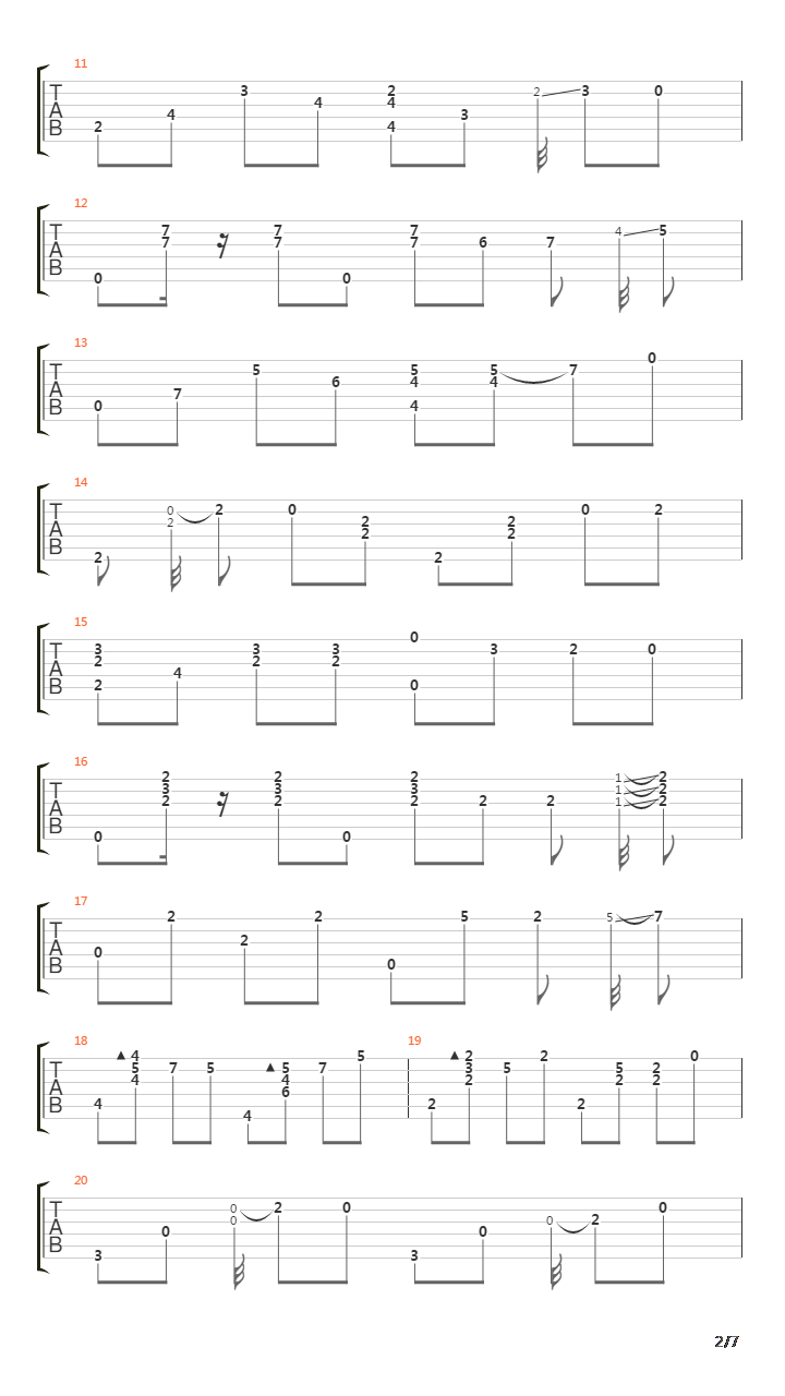 How deep is your love吉他谱