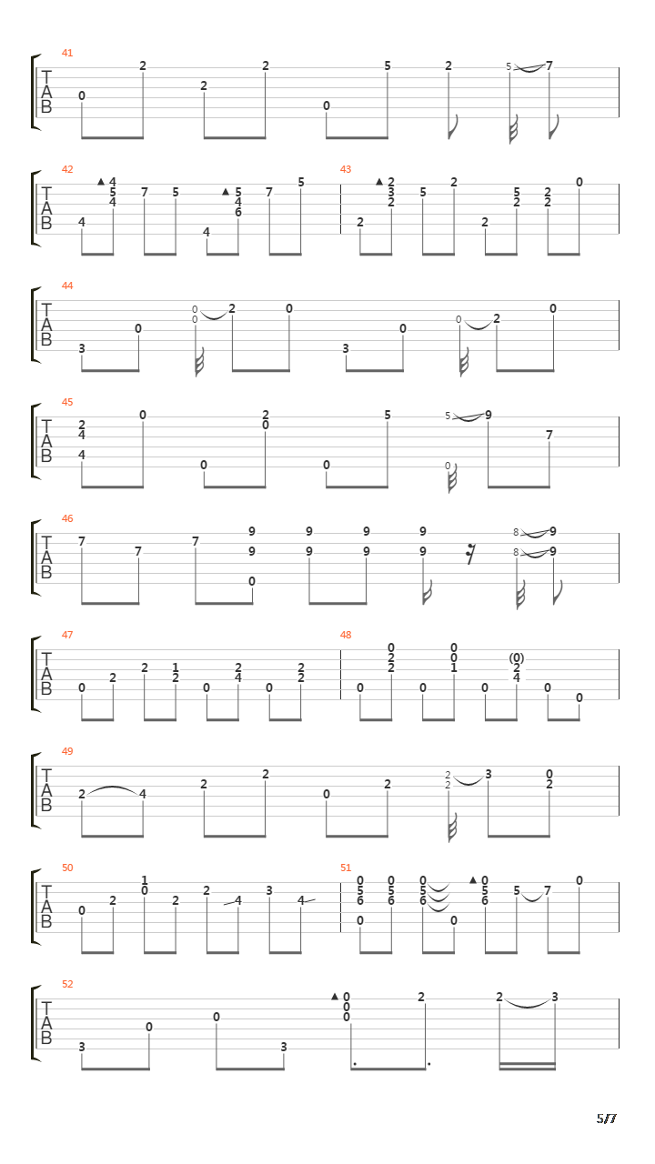 How deep is your love吉他谱