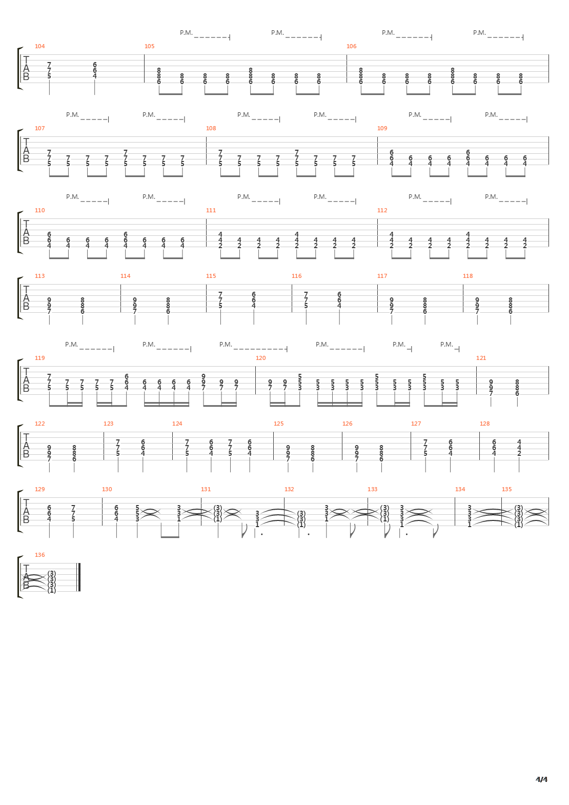 The Bridge吉他谱