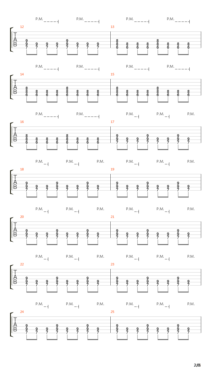 The Bridge吉他谱