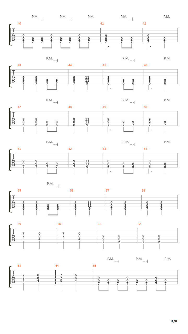 The Bridge吉他谱