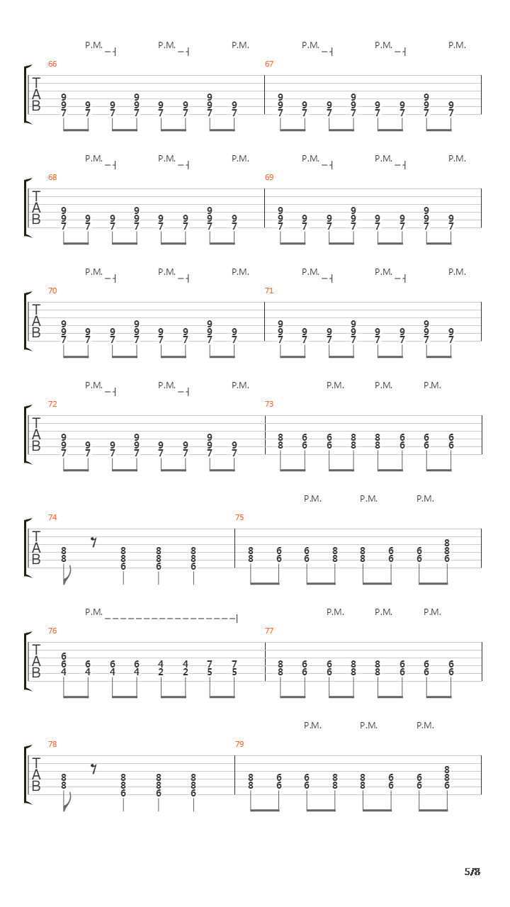 The Bridge吉他谱