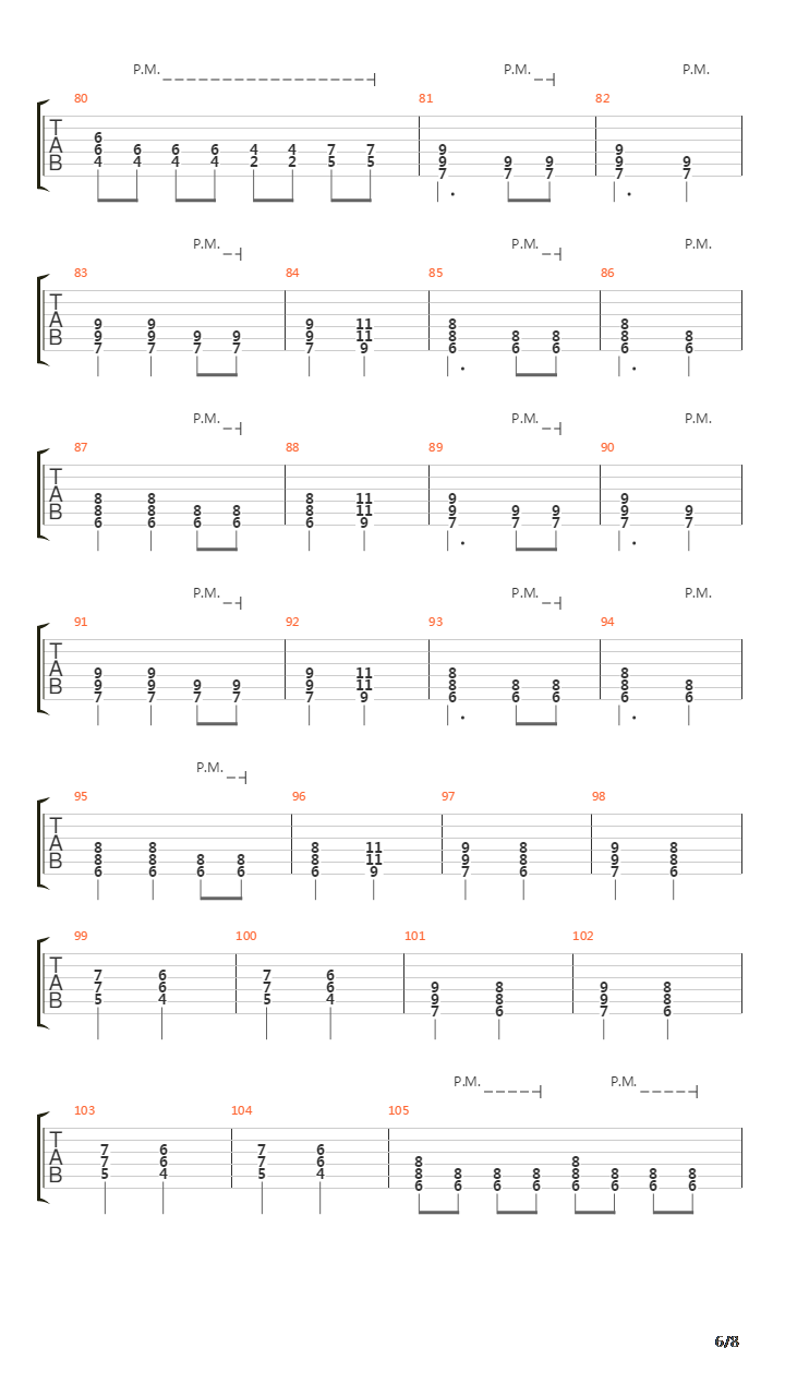 The Bridge吉他谱