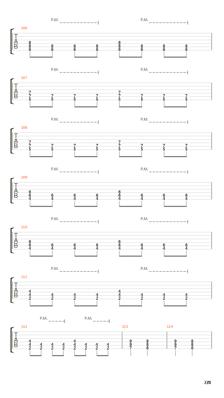 The Bridge吉他谱