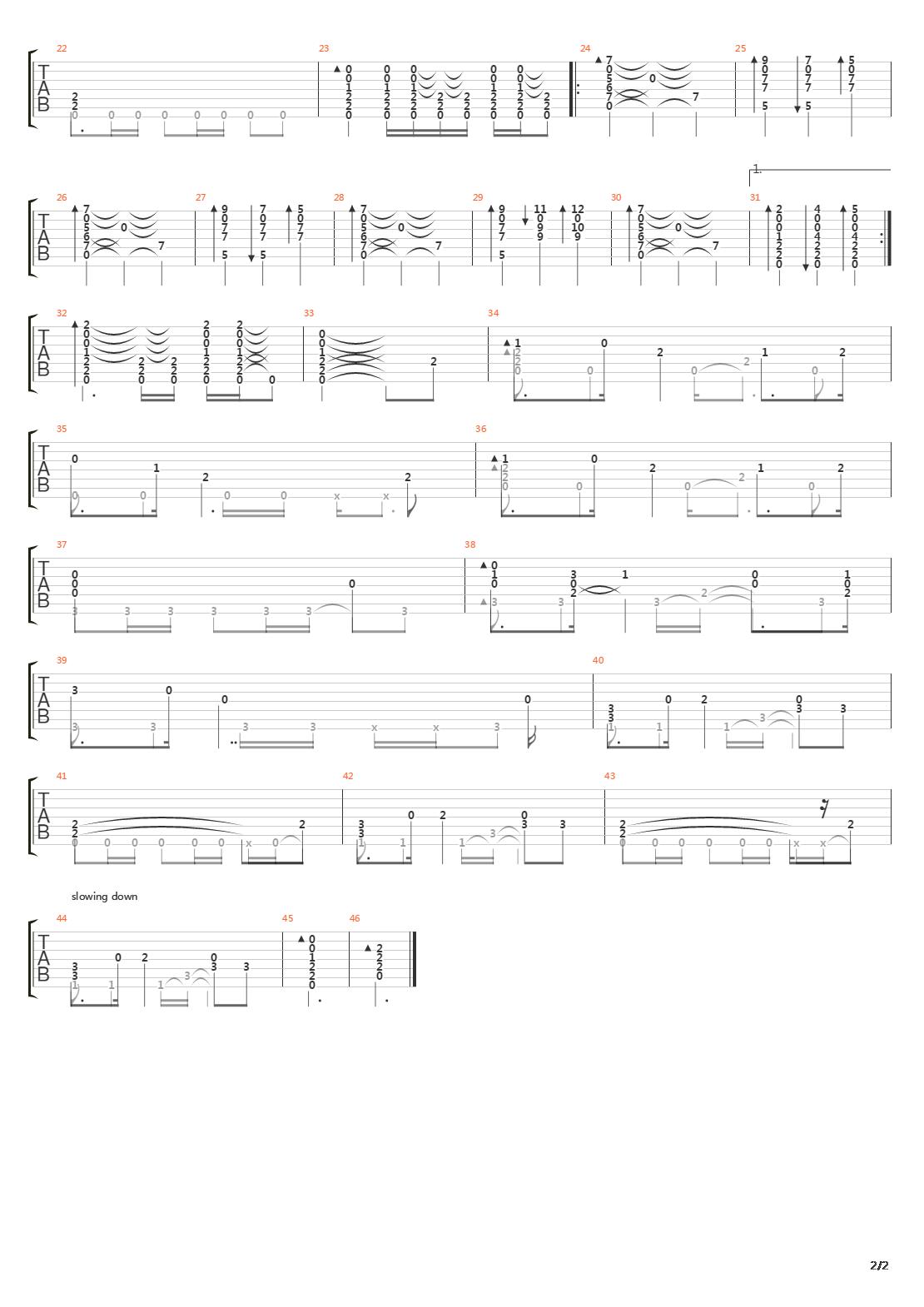 Conquest of Paradise吉他谱