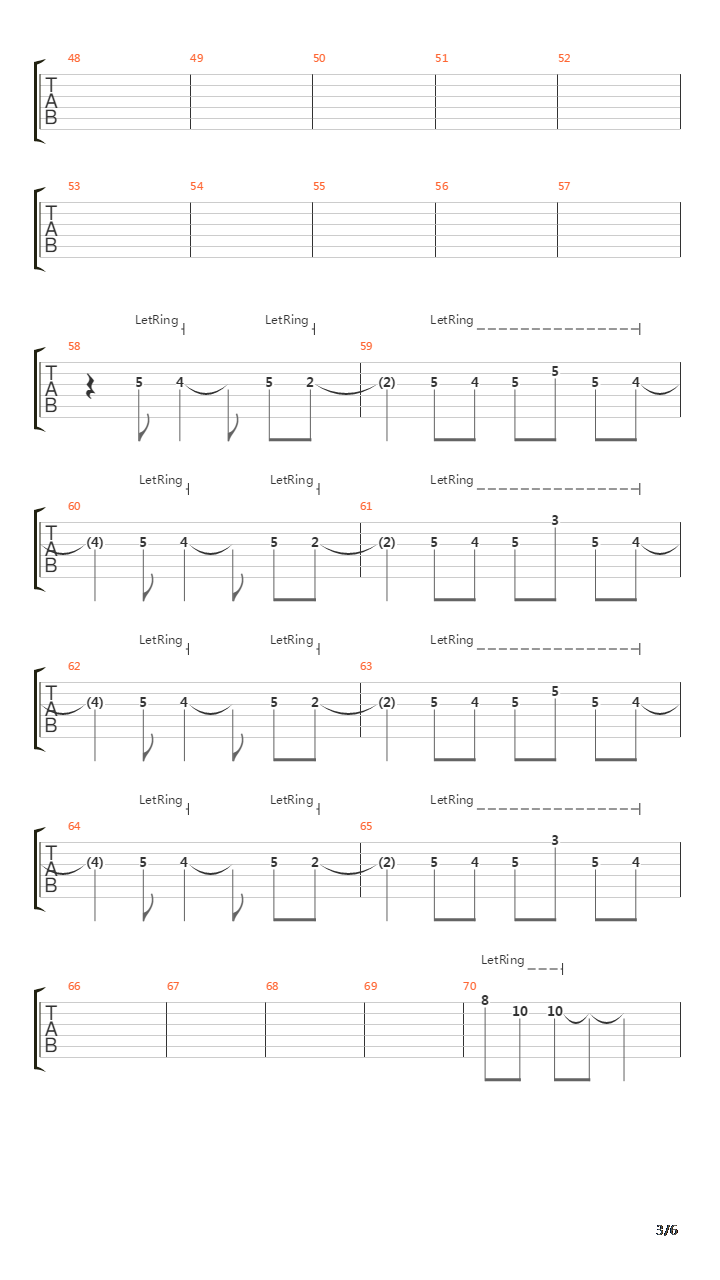 Between The Lines吉他谱