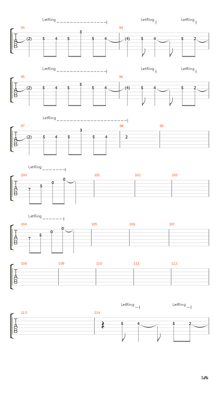 Between The Lines吉他谱