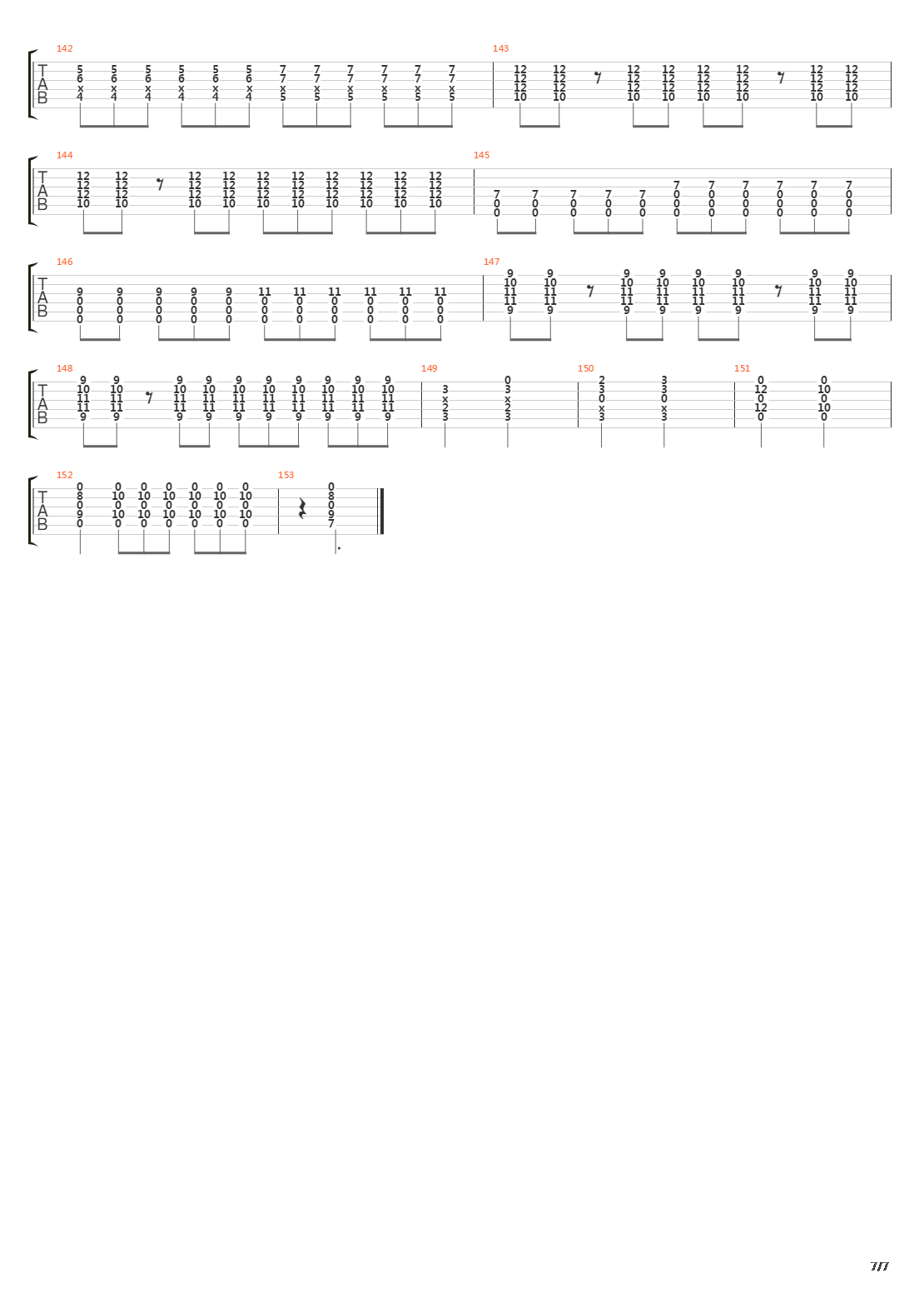 Navy Song吉他谱