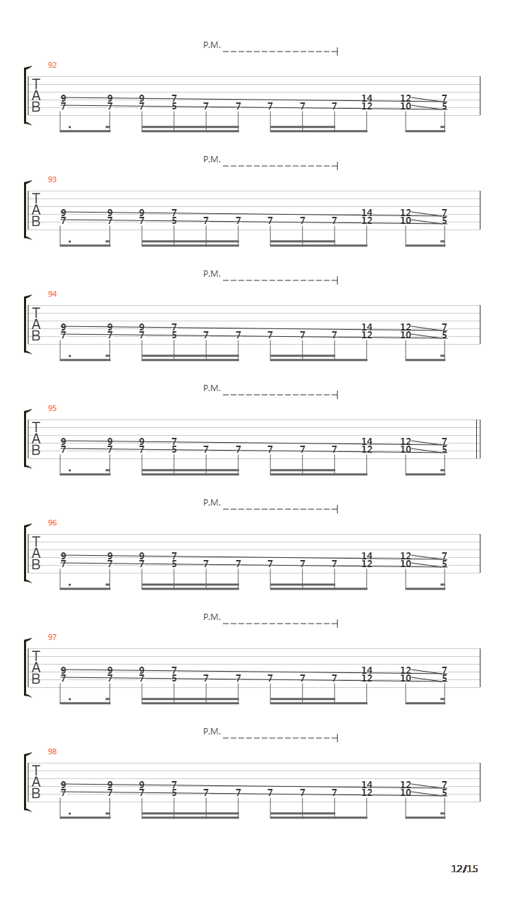 Sabbra Cadabra吉他谱