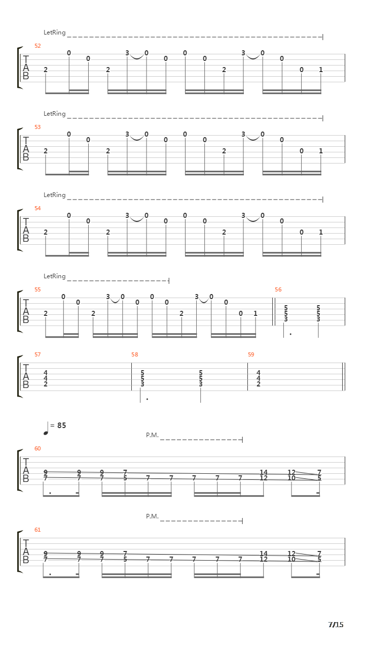 Sabbra Cadabra吉他谱