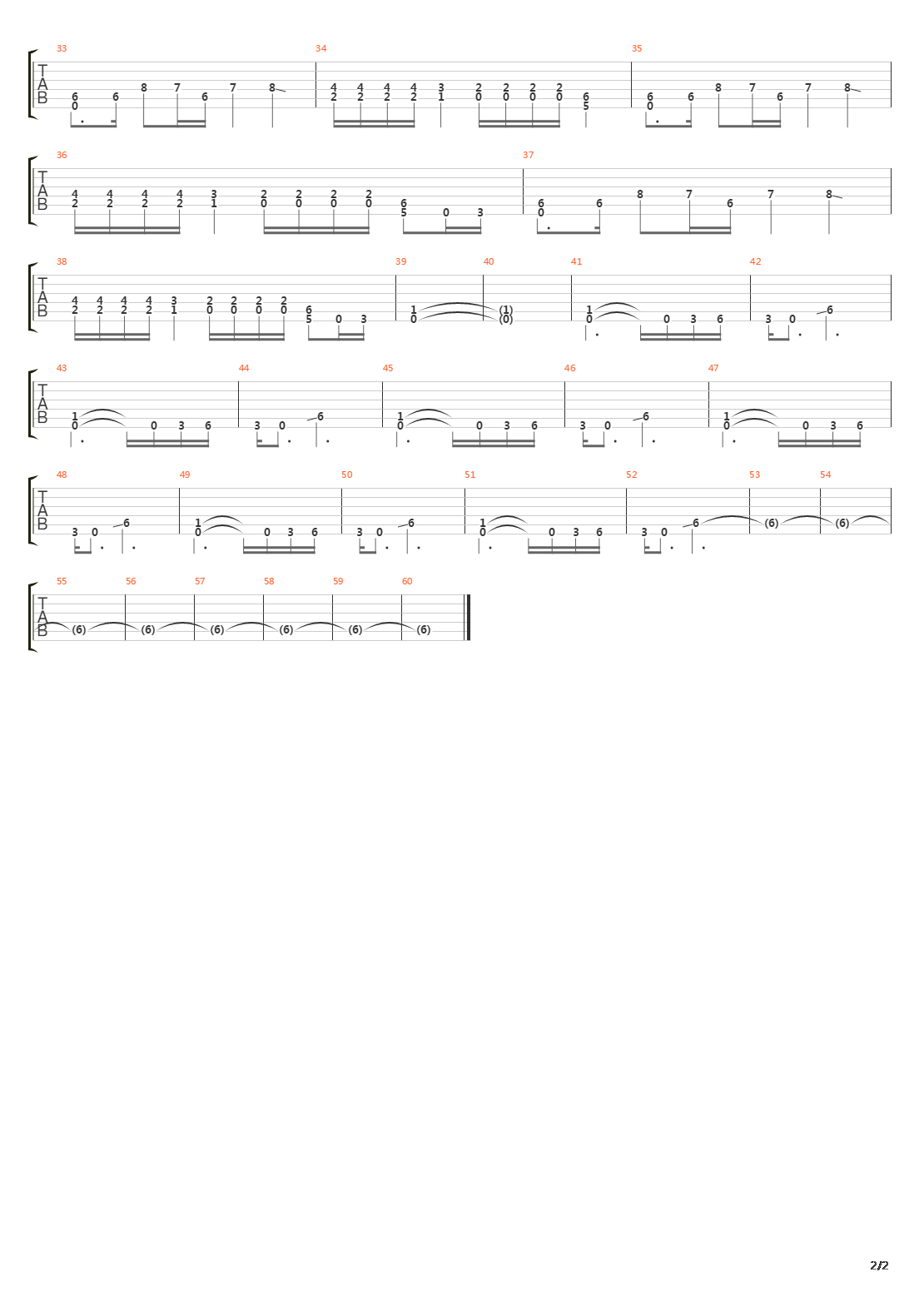 The Illusion Of Power吉他谱