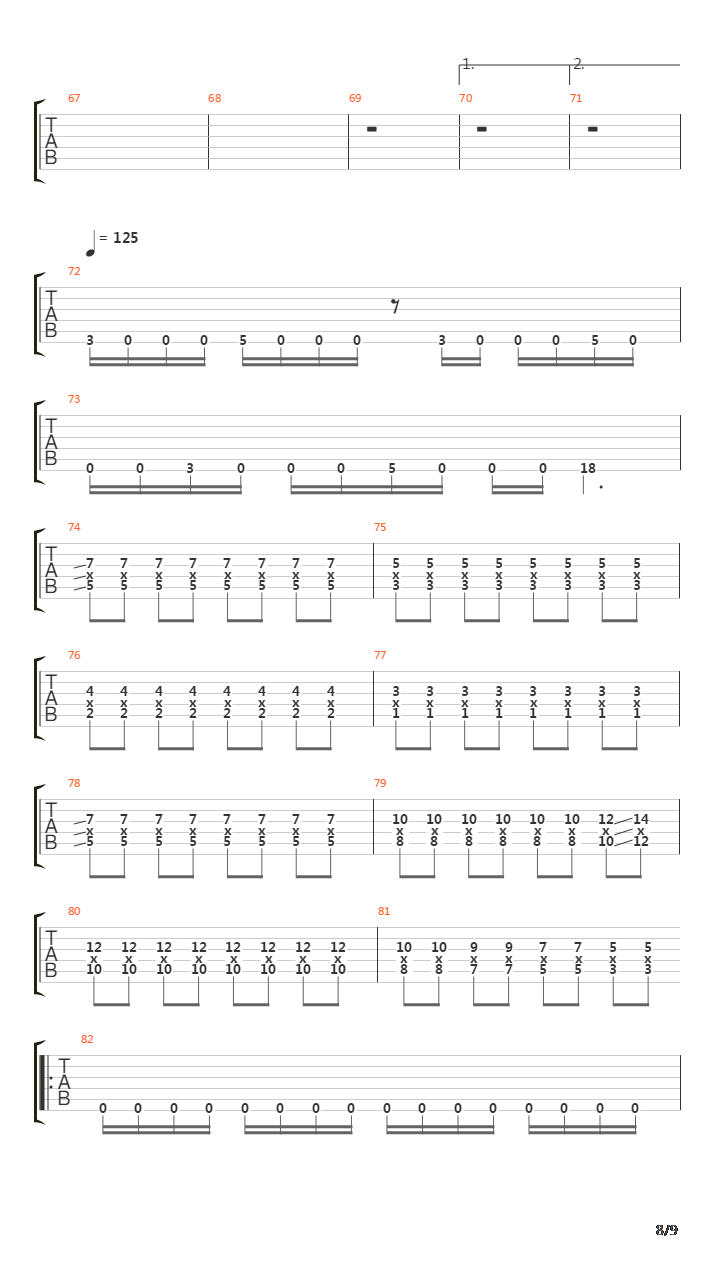 Lonely Train V2吉他谱