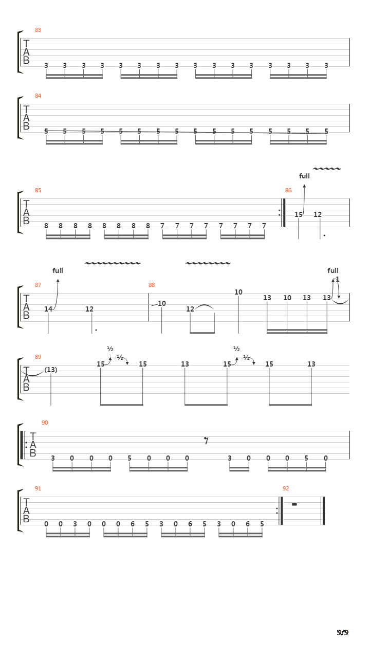 Lonely Train V2吉他谱