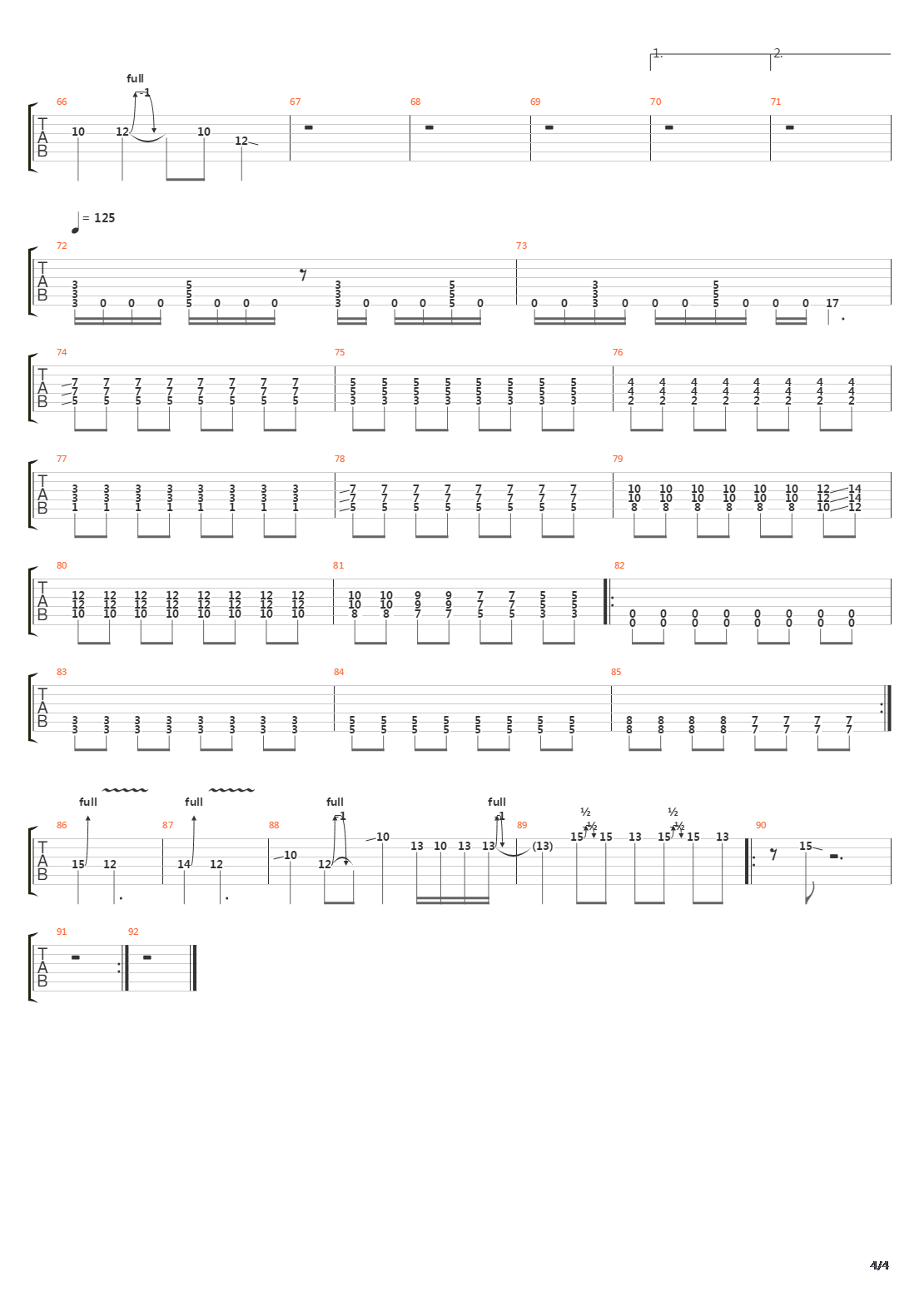 Lonely train_victor吉他谱