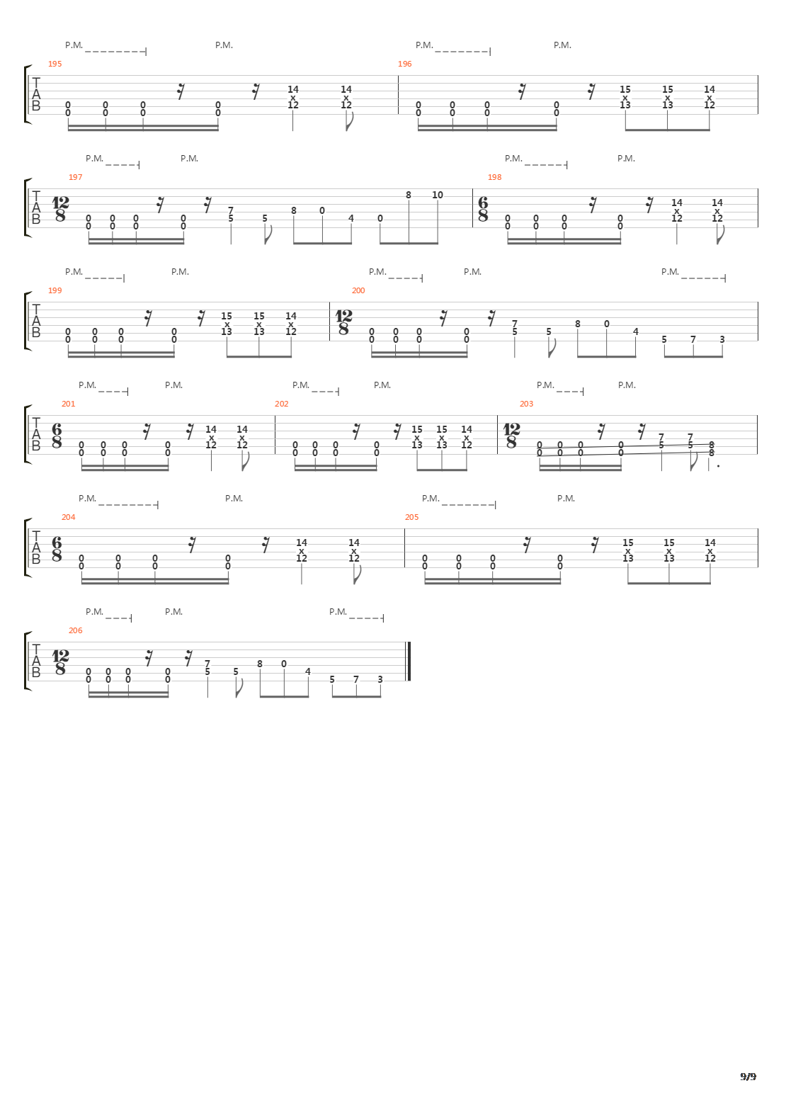 Ashes吉他谱