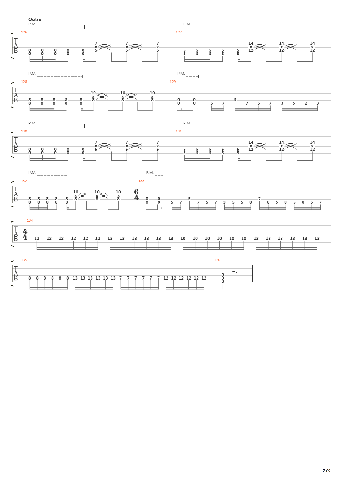 Bury Me吉他谱