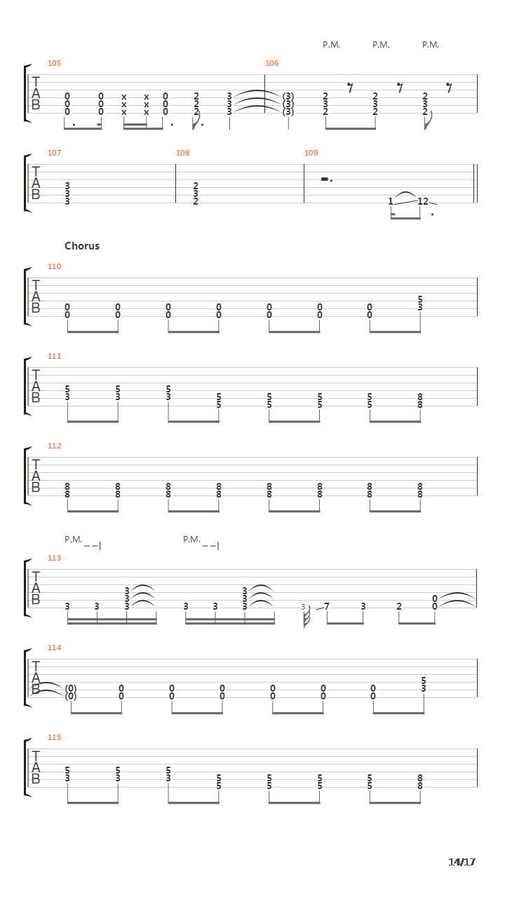 Bury Me吉他谱