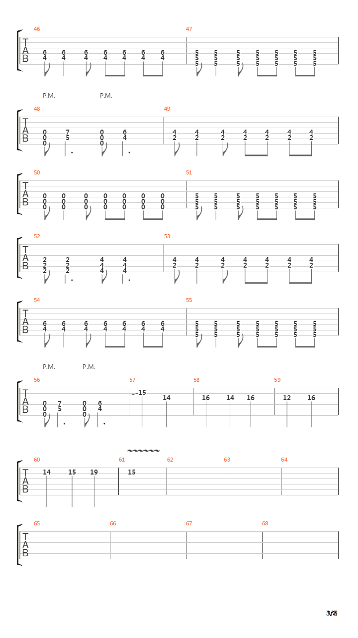 Goodbye Agony (No Solo)吉他谱