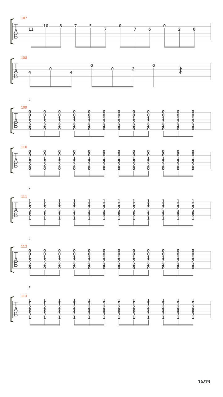 Spanish Night吉他谱