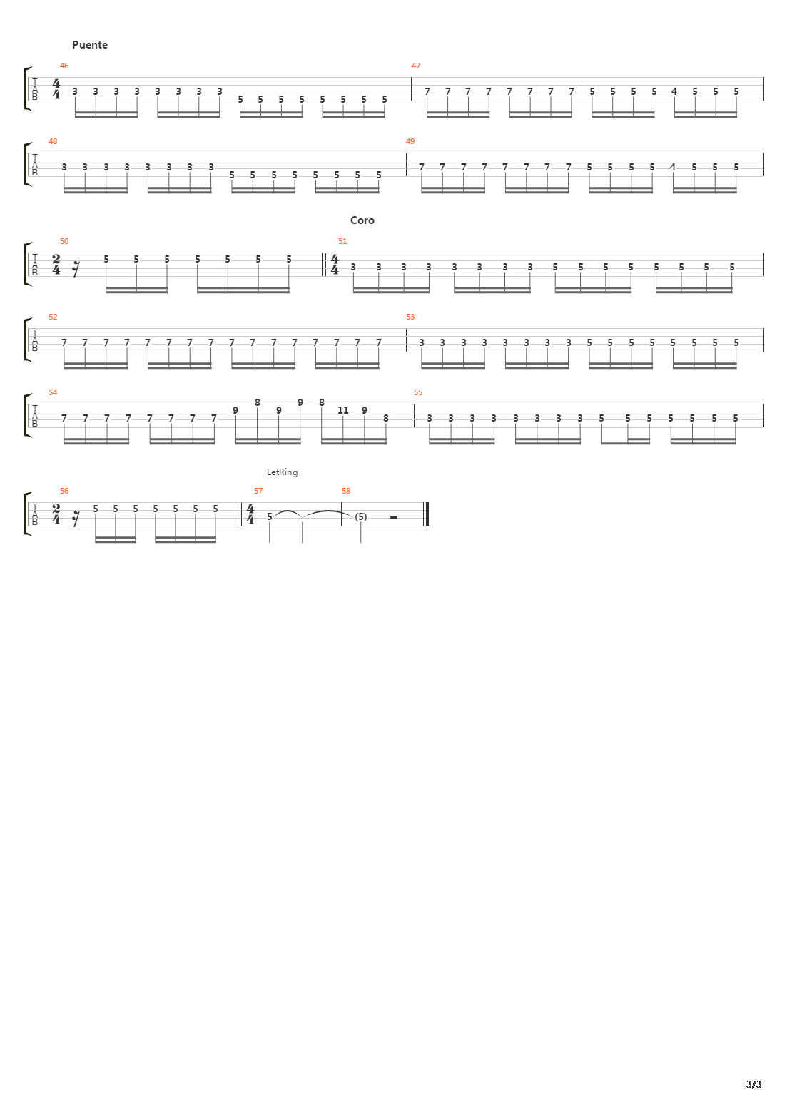 Test1吉他谱