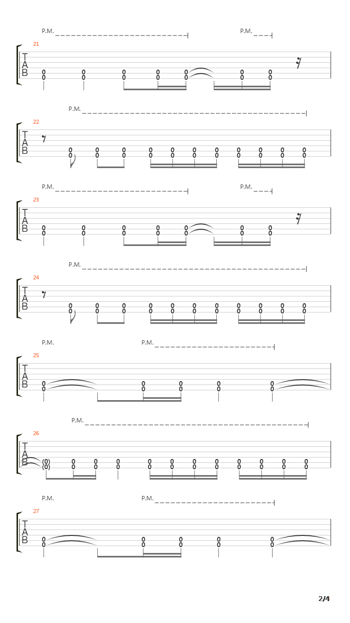 2.0吉他谱