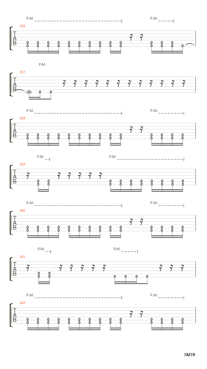 Exodus吉他谱