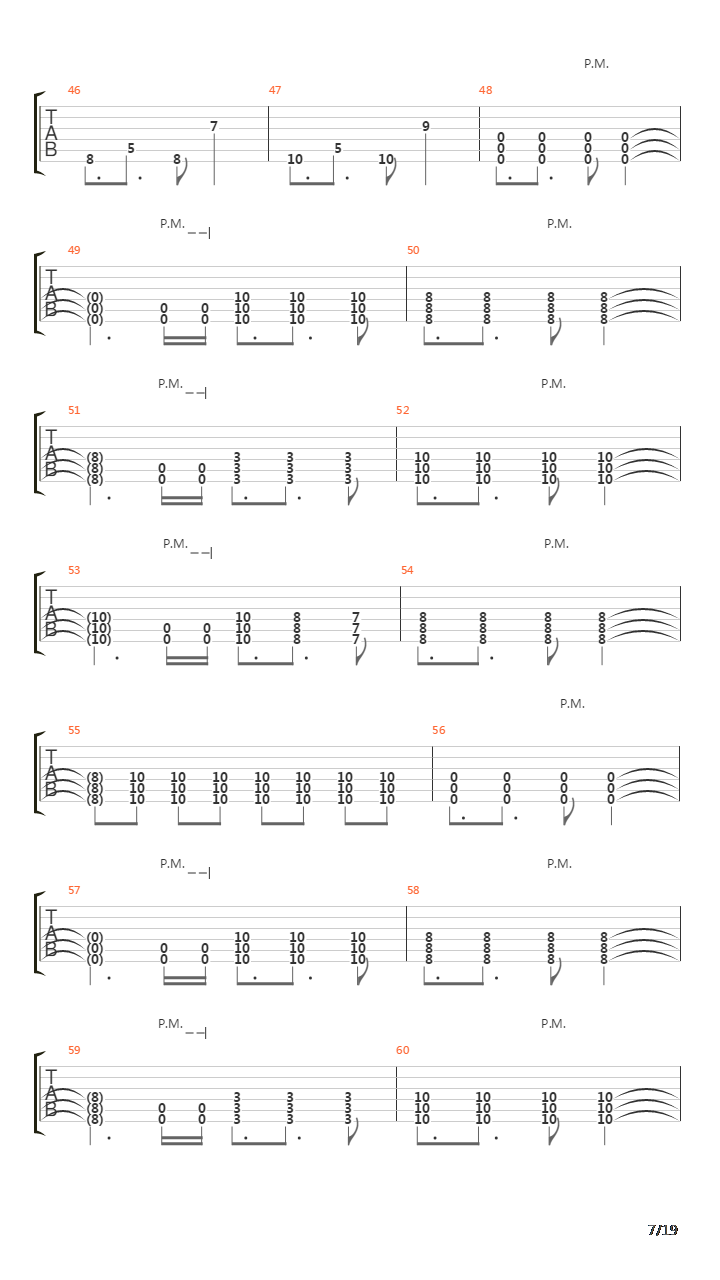 Exodus吉他谱