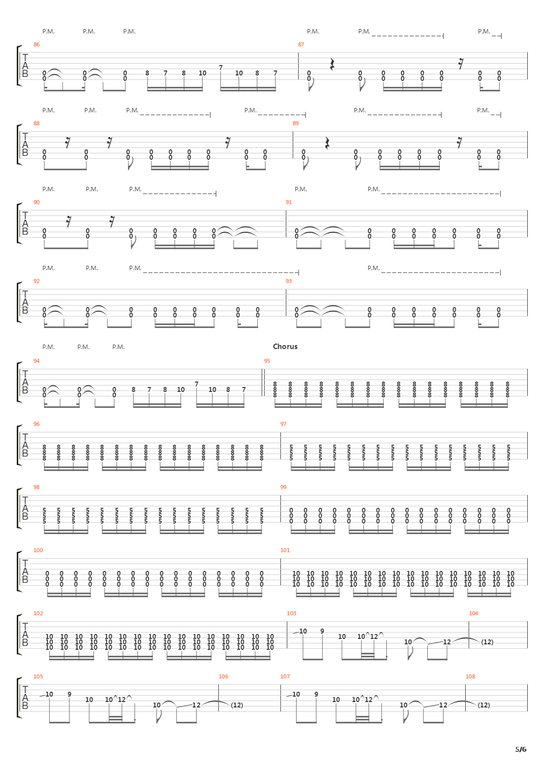 The Reign吉他谱