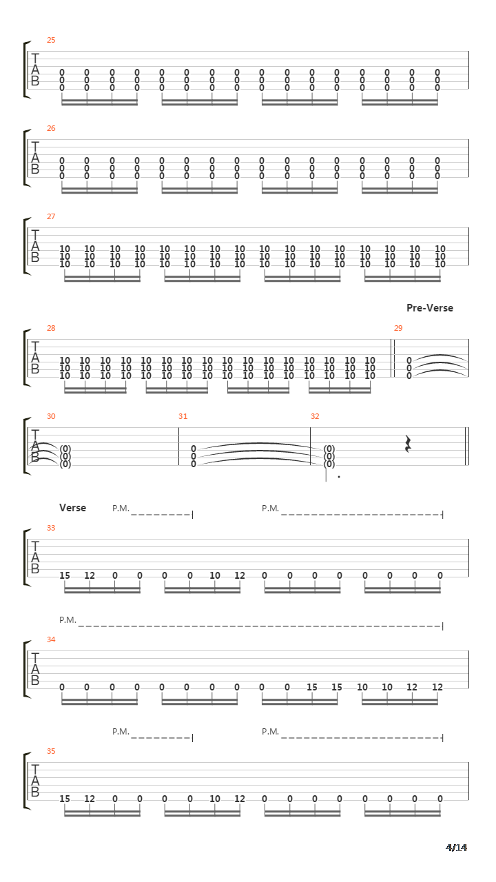 The Reign吉他谱