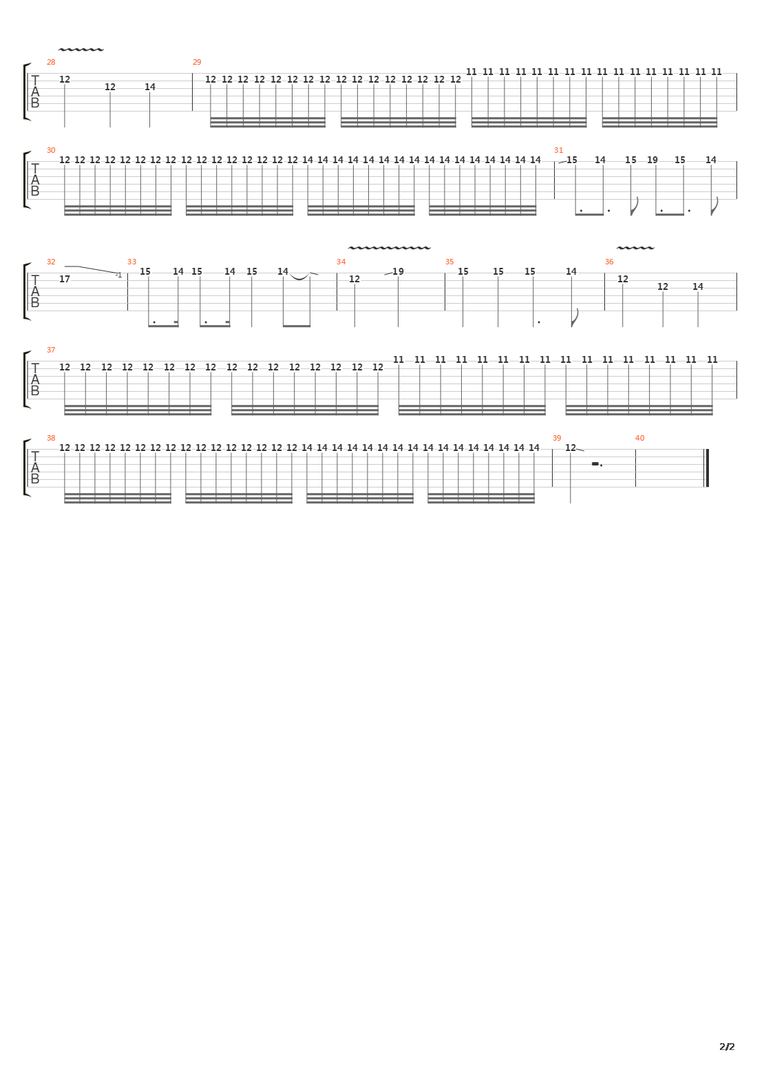 Consortium Y2k吉他谱