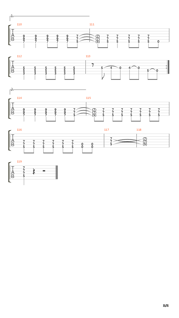 Enthused吉他谱