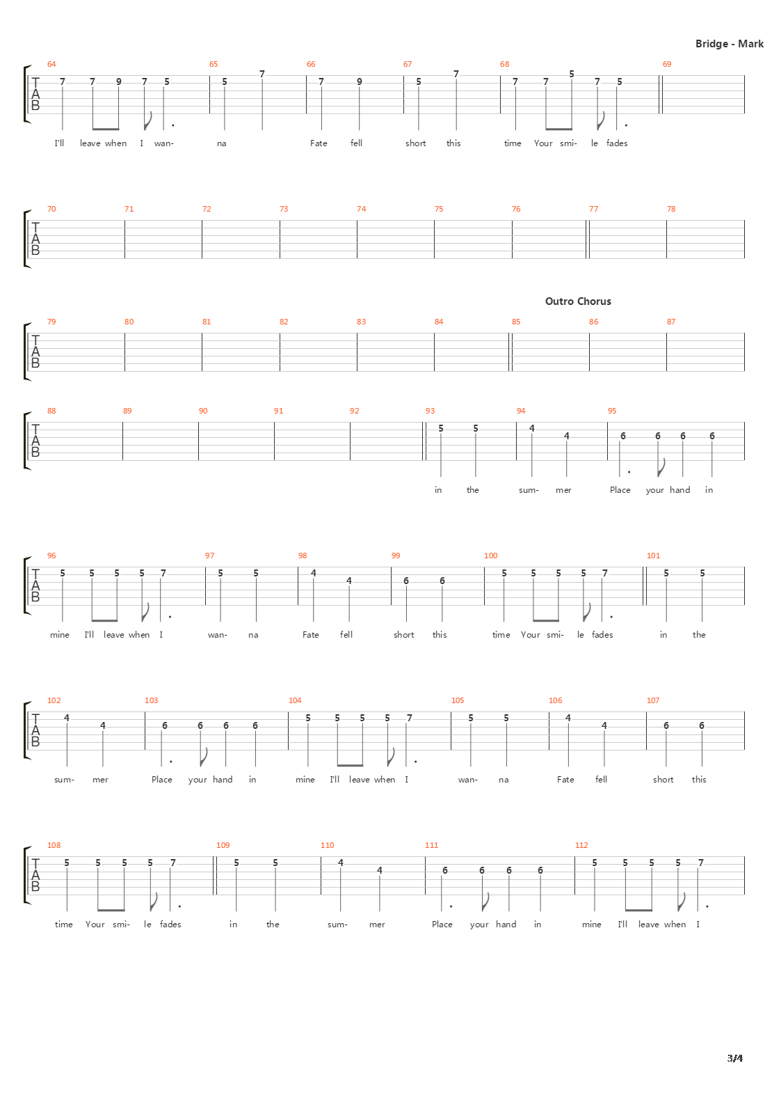 Feeling This (Standard Tuning)吉他谱