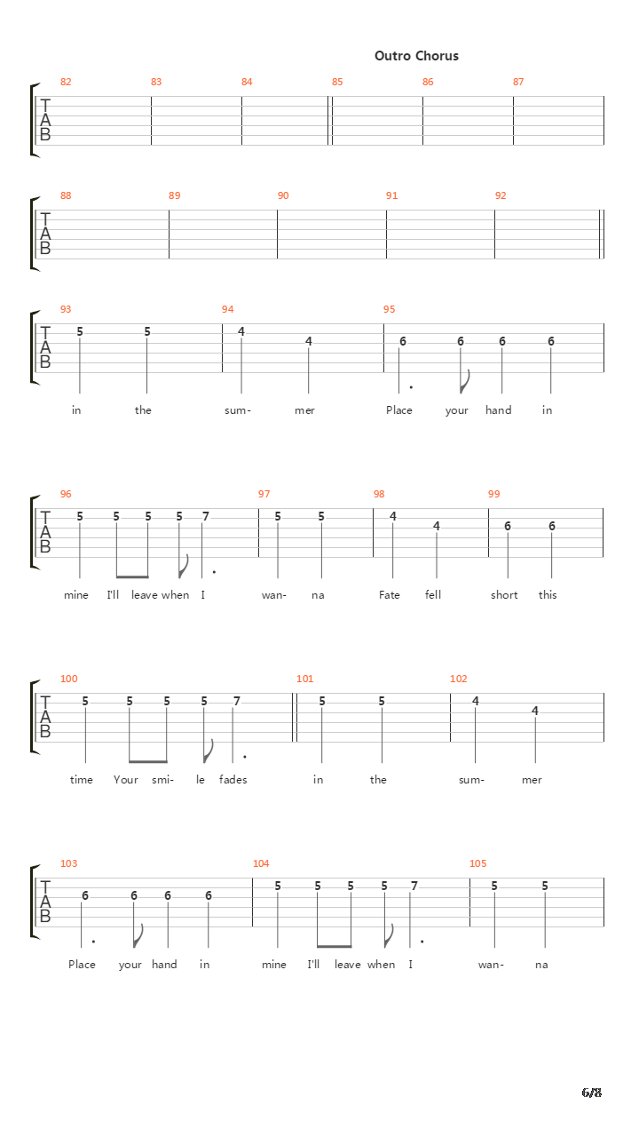 Feeling This (Standard Tuning)吉他谱