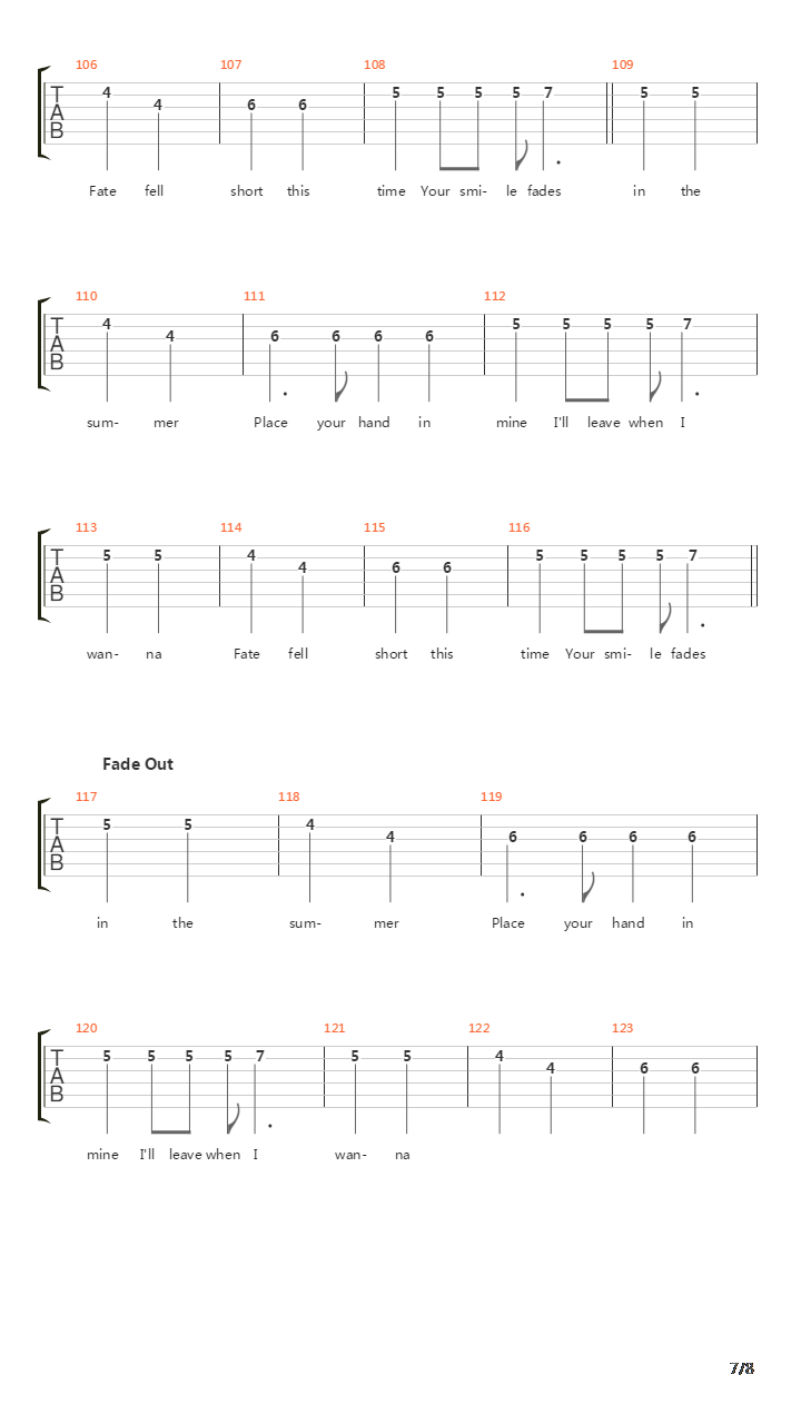 Feeling This (Standard Tuning)吉他谱