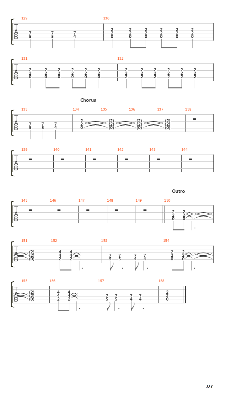 Mutt吉他谱
