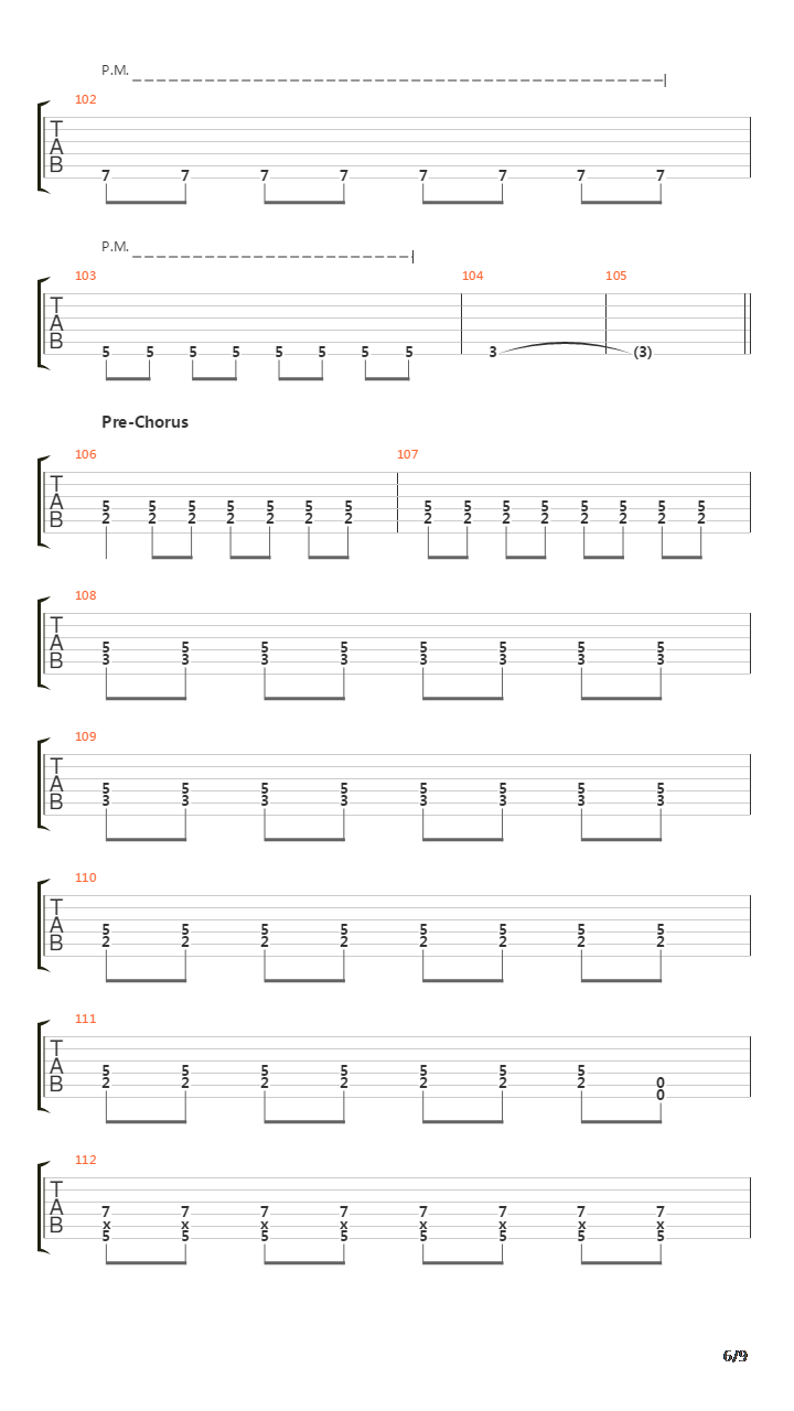 Stockholm Syndrome吉他谱