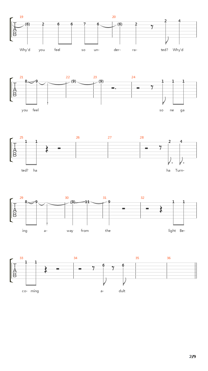 Banquet吉他谱