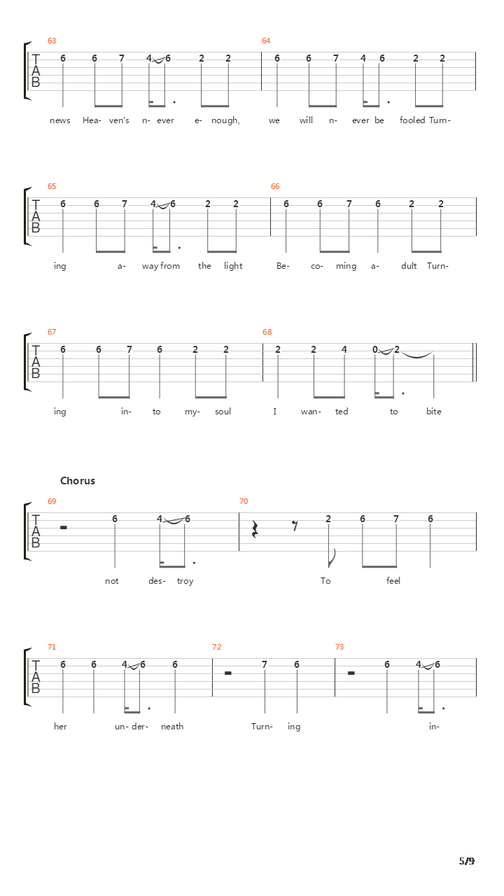 Banquet吉他谱