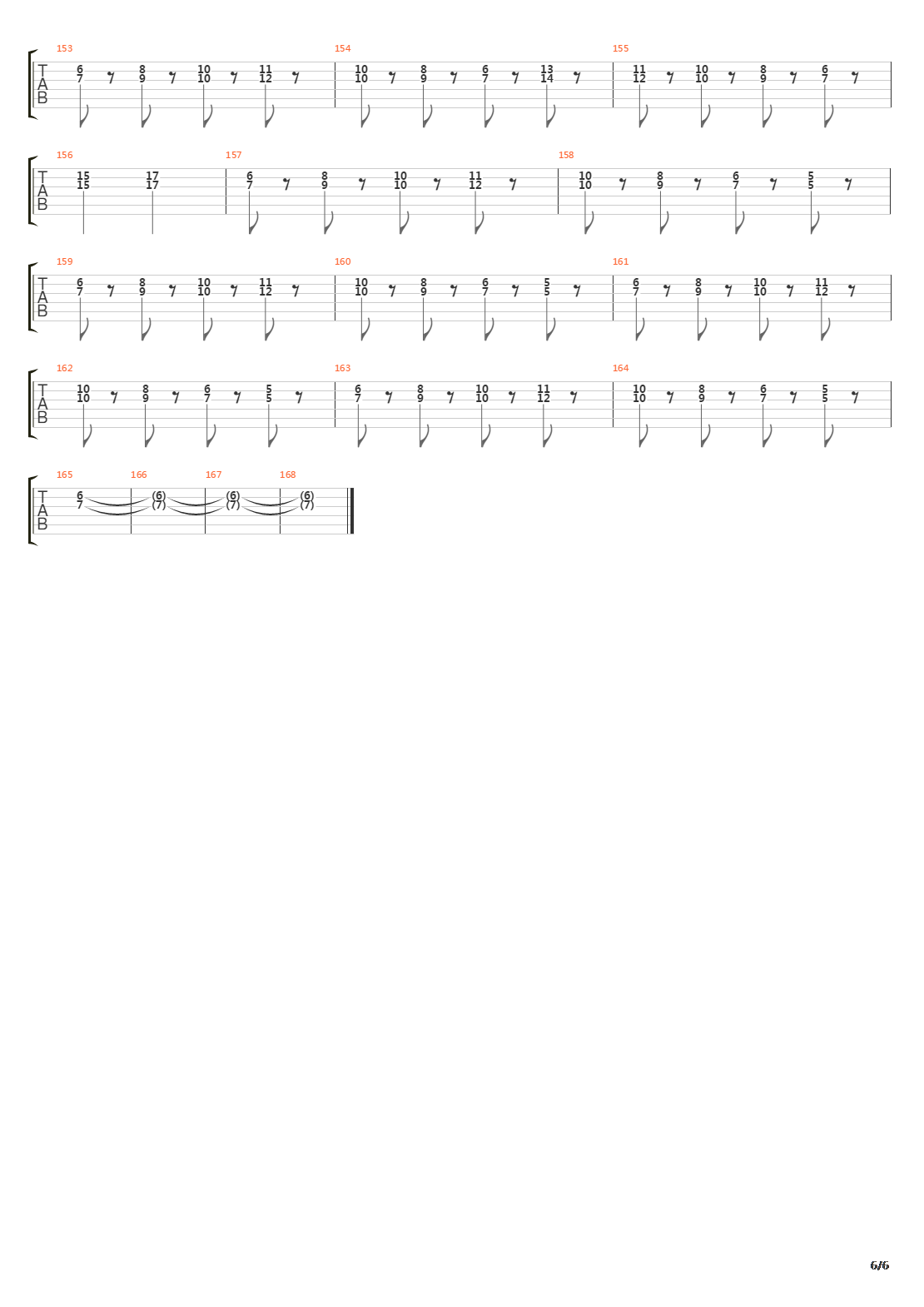 Talons吉他谱