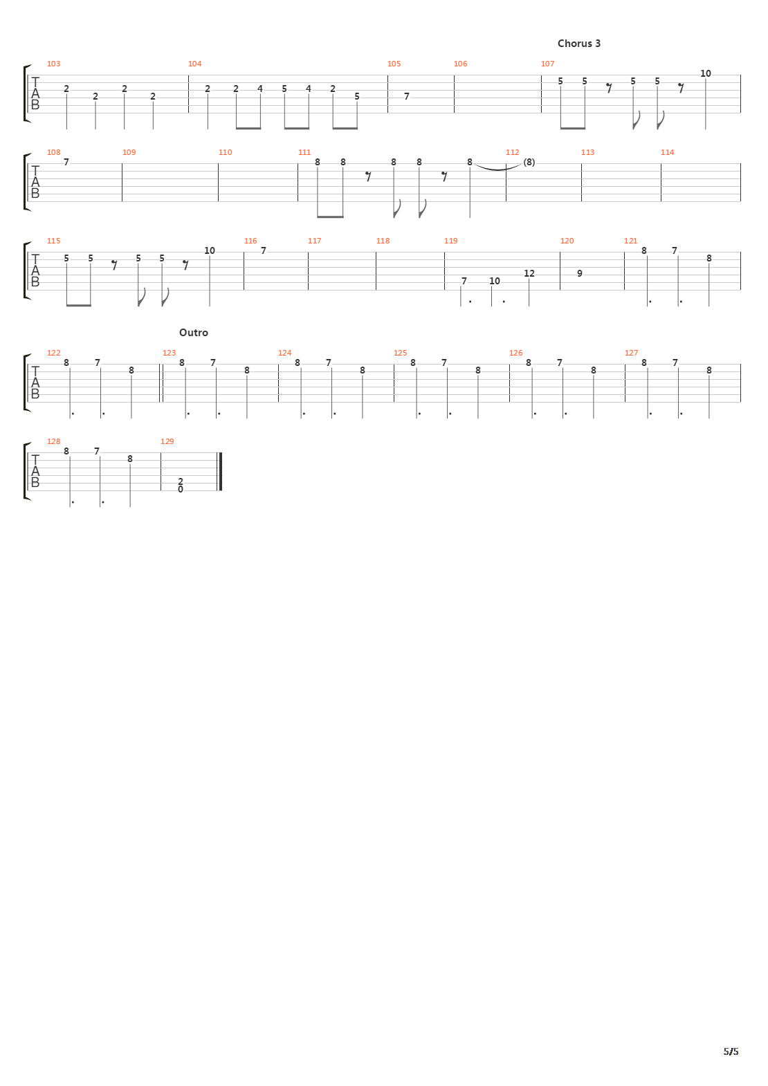 Version 20吉他谱