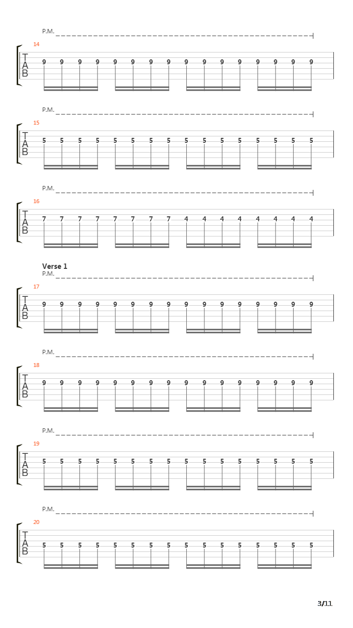 Version 20吉他谱