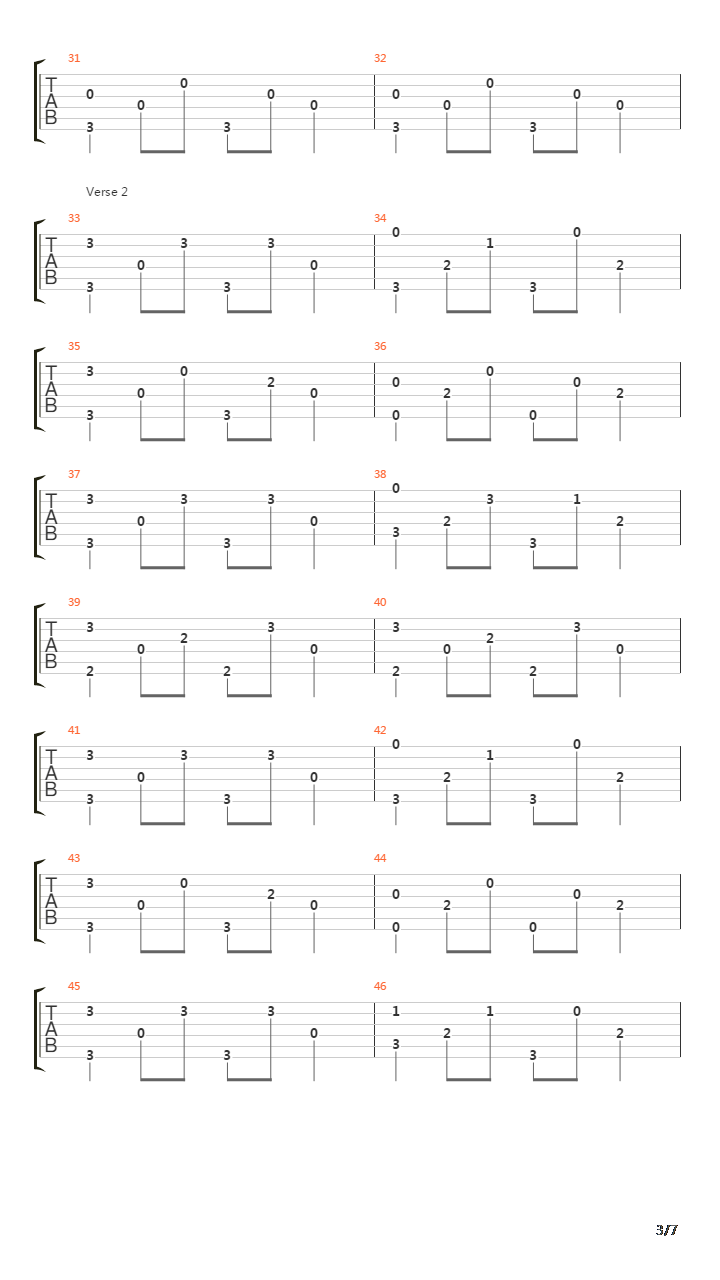Blowin' In The Wind (Arrangement)吉他谱