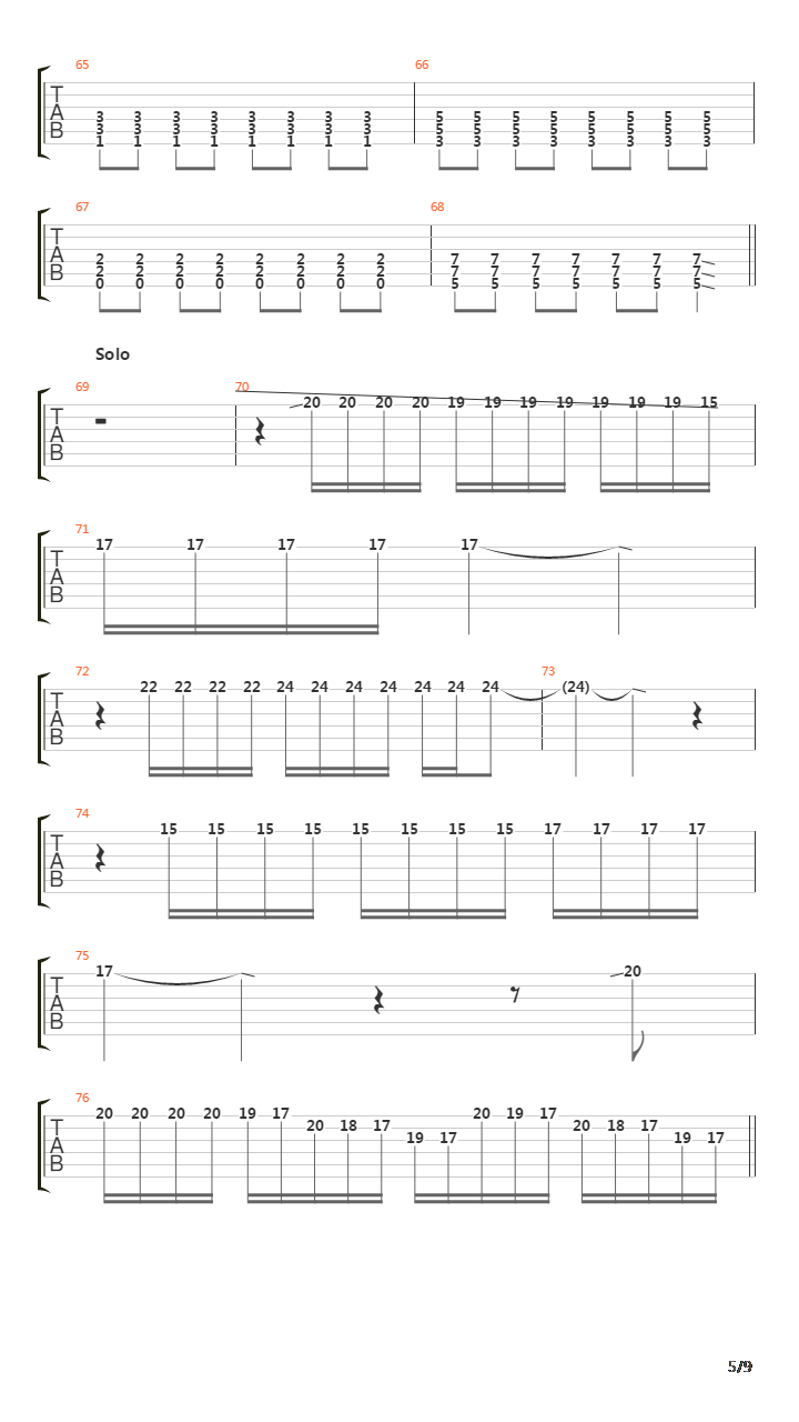 Saang Sud Tai吉他谱