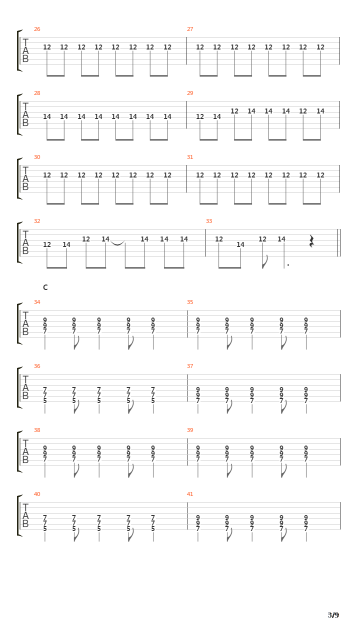 Ya-Pid吉他谱