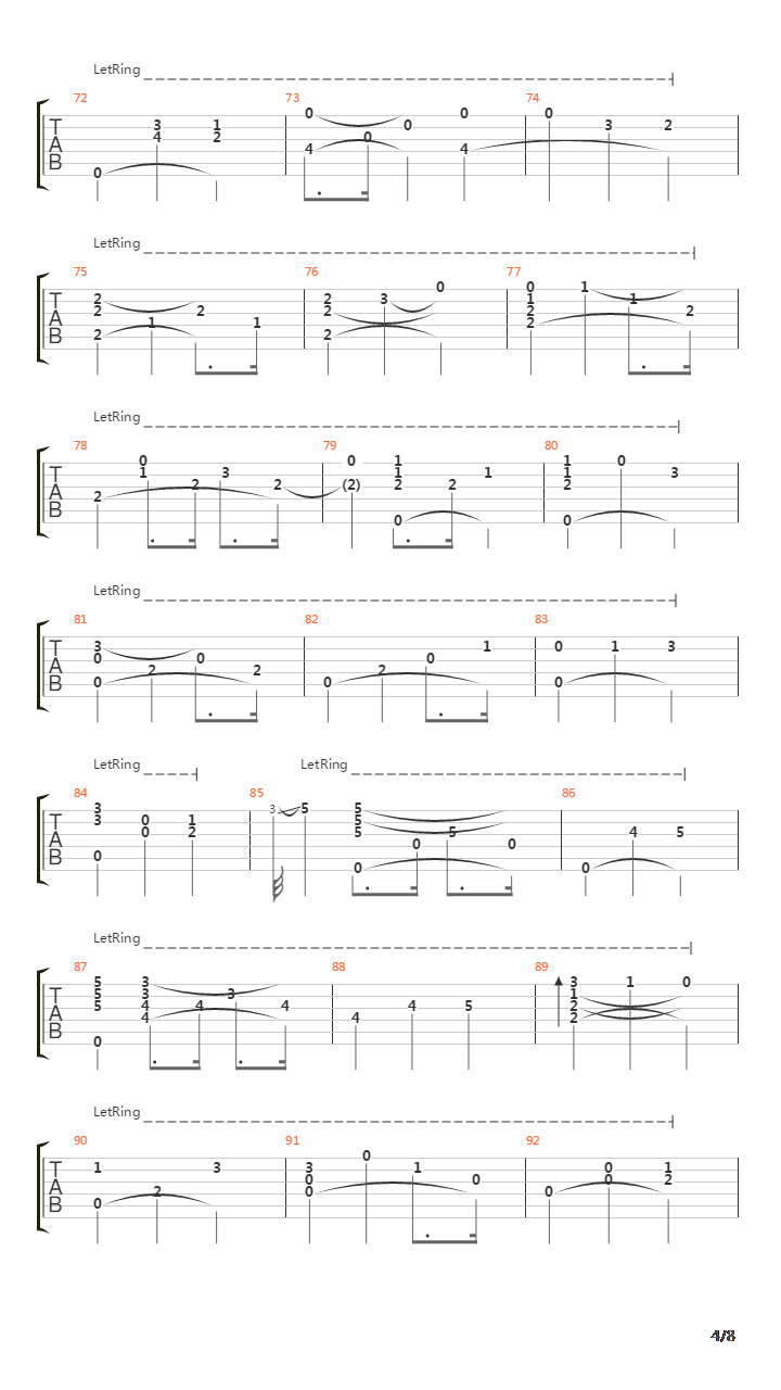 นาฬิกาตาย Fingerstyle吉他谱