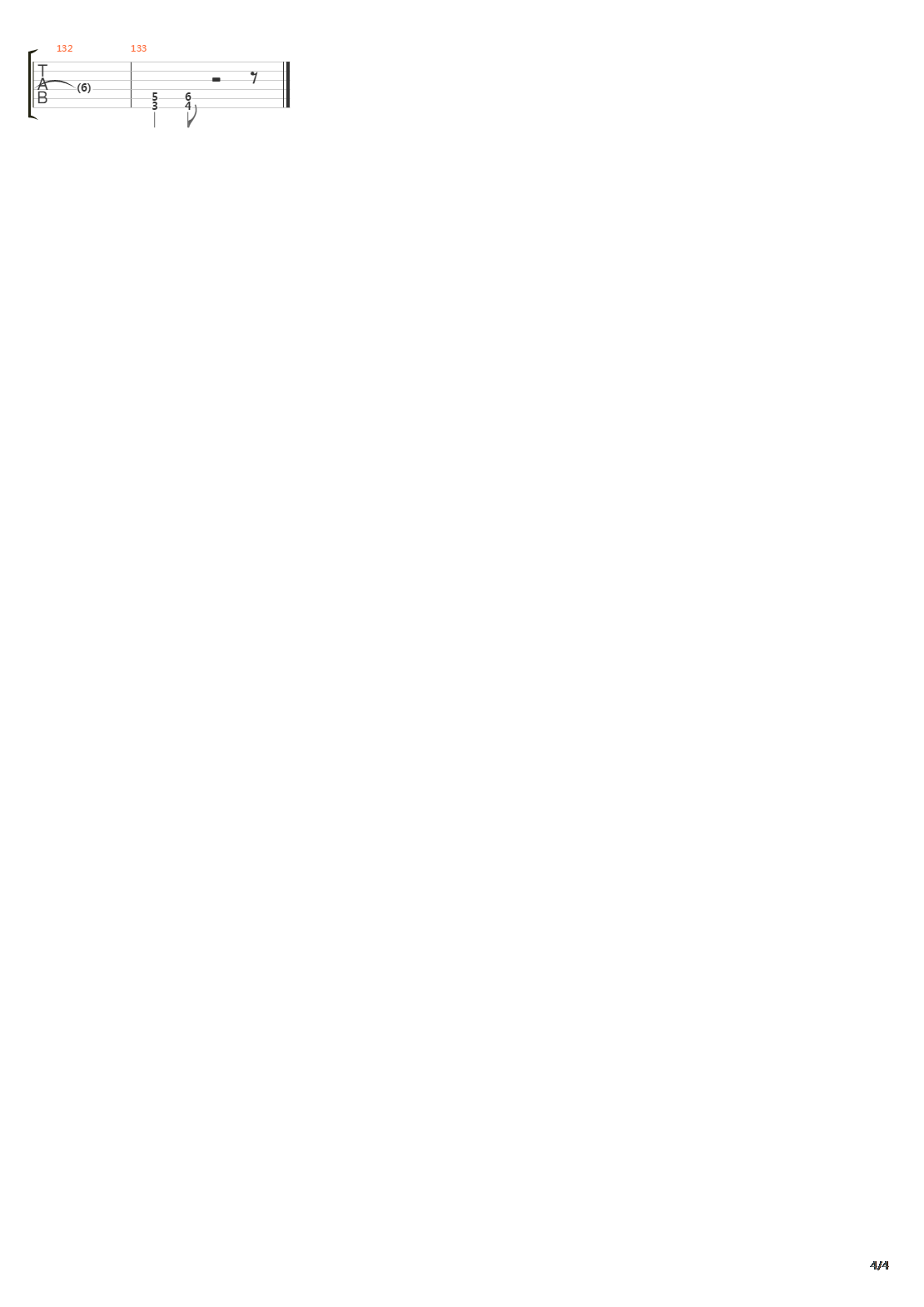 Bubamara吉他谱
