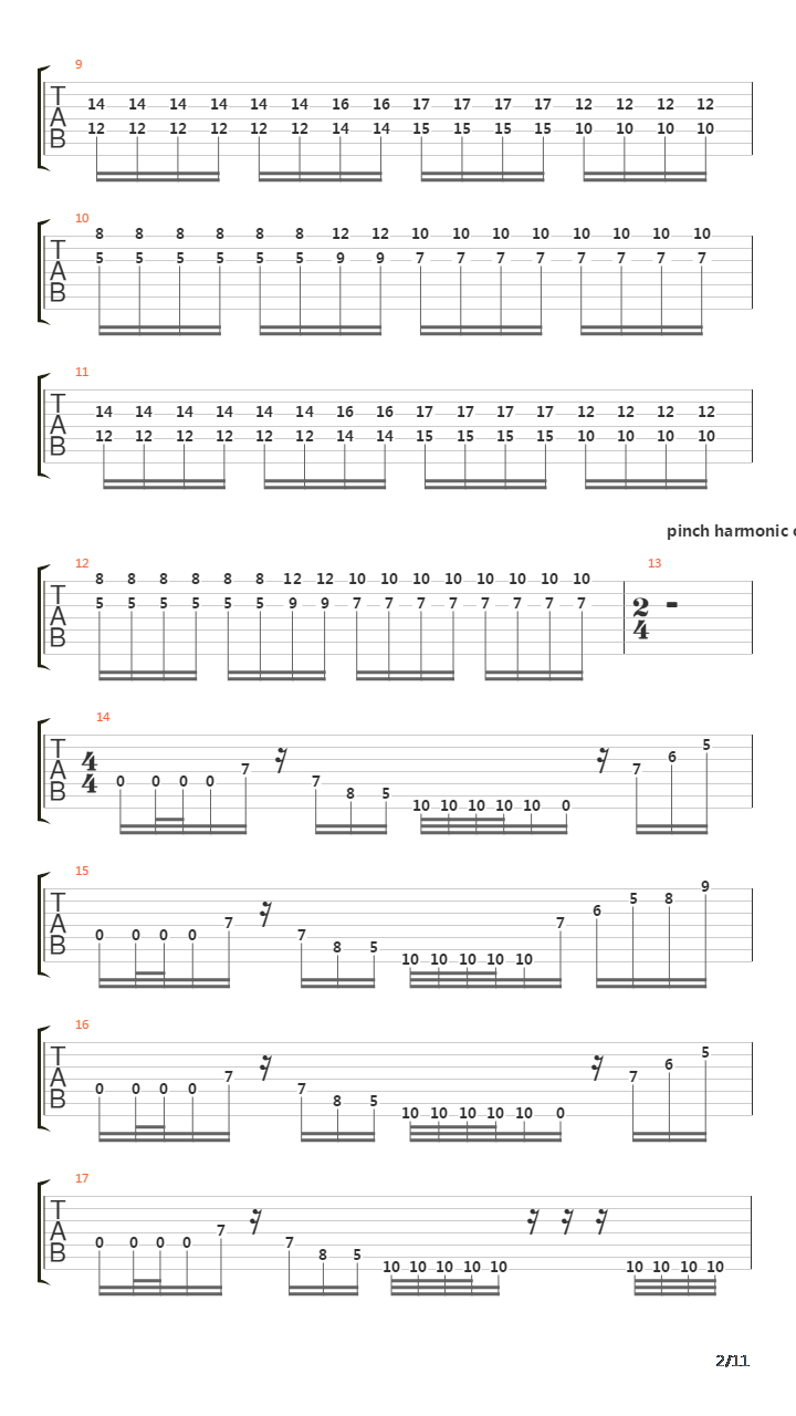 Singularity吉他谱