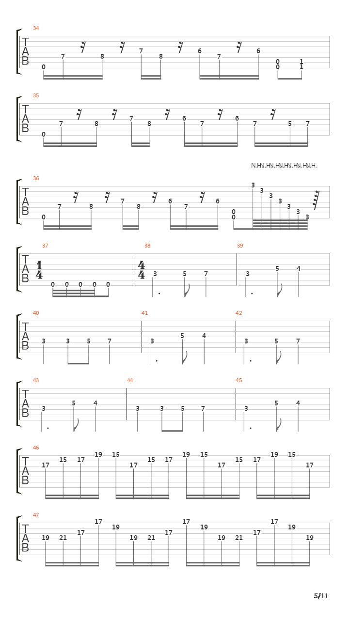 Singularity吉他谱