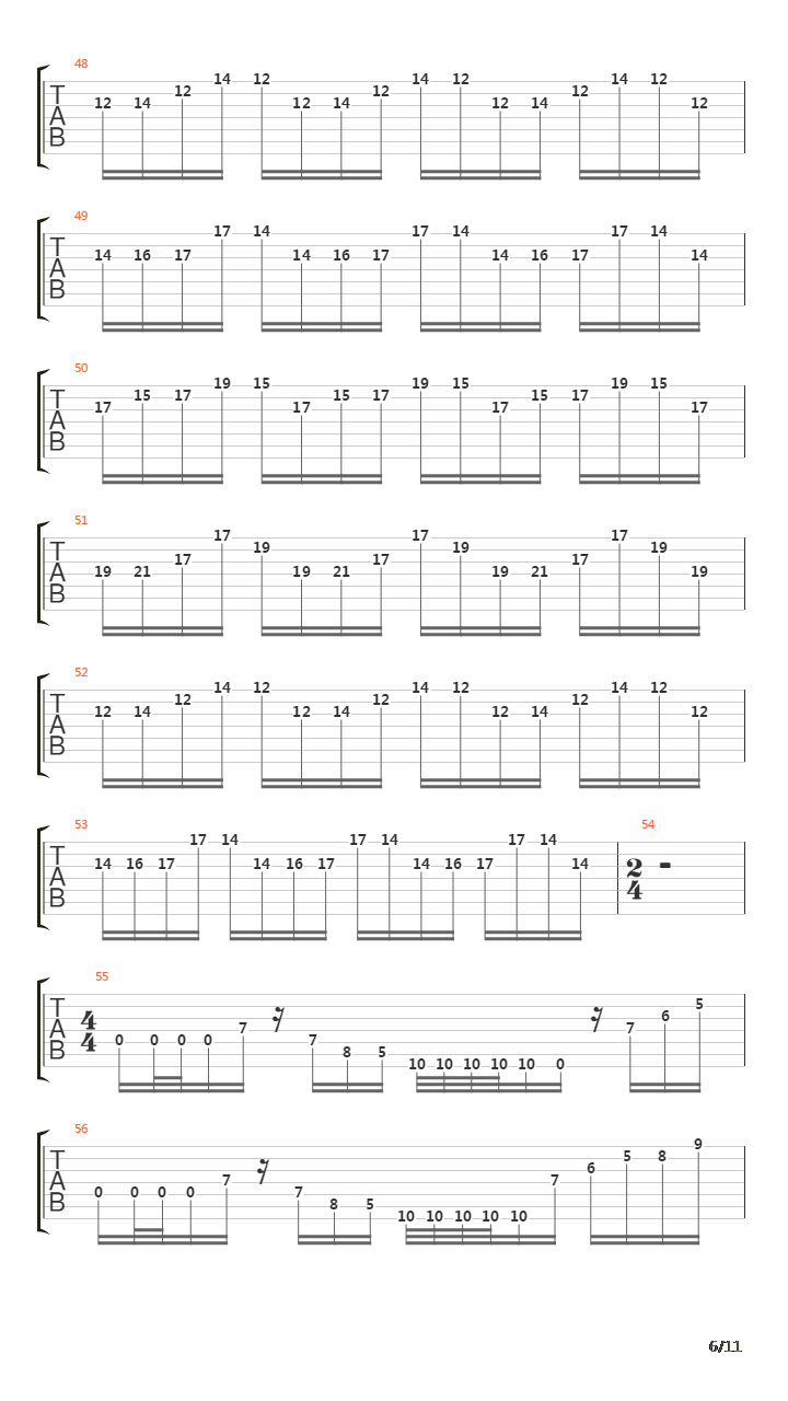 Singularity吉他谱